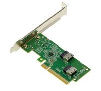 KALEA-INFORMATIQUE Scheda di distribuzione PCIe 4.0 x8 a 2 porte SFF-8654 4i