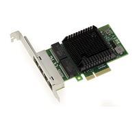 KALEA INFORMATIQUE Scheda di rete PCIe Quad LAN GIGABIT ETHERNET RJ45 10 100 1000 Mb 1G - CHIPSET BroadCom BCM5719 - Low e High Profile 1G NIC Industrial Grade
