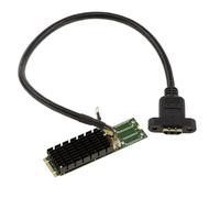 KALEA-INFORMATIQUE Scheda grafica HDMI 4K UHD 3840x2160 su porta M2 M Key con chipset SiliconMotion SM768