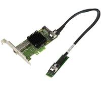 KALEA-INFORMATIQUE Scheda M2 1 porta di rete in fibra SFP+ 10G 10 GIGABIT ETHERNET per porta M.2 di tipo PCIe, chiave M o B+M con chipset Mellanox X3 PCIe Gen 3.0