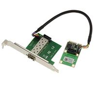 Kalea-INFORMATIQUE Scheda Mini PCI Express MiniPCIe - 1 Porta LAN GIGABIT ethernet SFP con chipset Intel I210