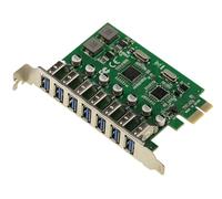KALEA-INFORMATIQUE Scheda PCI Express PCIe autoalimentata USB 3.0 a 7 porte 5G A con doppio chipset USB3 NEC D720201