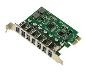KALEA-INFORMATIQUE Scheda PCI Express PCIe autoalimentata USB 3.0 a 7 porte 5G A con doppio chipset USB3 NEC D720201