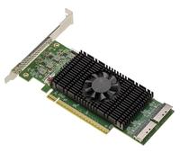 KALEA-INFORMATIQUE Scheda RETIMER CXL Adattatore PCIe 5.0 a 2 porte MCIO 8i (x8) per SSD NVMe M2 M3 U2 U3 o schede PCIe