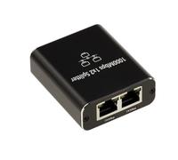 KALEA-INFORMATIQUE Splitter Gigabit Ethernet da 1 porta a due porte per collegare due periferiche su una singola porta Ethernet