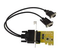 KALEA-INFORMATIQUE SUNIX SER6437HL Scheda controller PCI Express PCIe seriale RS232 ad alta velocità 2 porte COM RS-232 DB9 con chipset SUN2212 - Profilo alto e basso