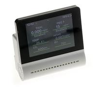 KALEA-INFORMATIQUE Tester della qualità dell'aria: composti organici TVOC, microparticelle PM2.5, CO2, formaldeide HCHO, umidità, temperatura