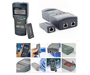 KALEA-INFORMATIQUE Tester professionale per reti Ethernet RJ45. Mappatura e localizzazione accurata dei guasti lungo la lunghezza del cavo in esame.
