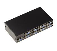 KALEA-INFORMATIQUE VGA Sharing box Commutatore video tipo 8 + 1 Porta, commutazione di 8 ingressi su 1 Uscita o di 1 ingresso su 8 Uscite