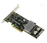 Kalea Informatique - Scheda controller PCIe 2.0 SAS + SATA, 6 GB, 8 porte interne, LSI 9261-8i, Raid 0 1 5 6 10 50 60, cache 512M