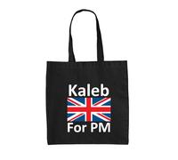 Kaleb For PM - Borsa Shopper In Tela Farm Clarkson Funny - Navy/Cotone 42x38cm