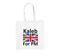 Kaleb For PM - Borsa Shopper In Tela Farm Clarkson Funny - Navy/Cotone 42x38cm