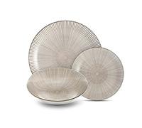 Kaleidos - Servizio piatti in Porcellana da 18 pz. decoro sottosmalto ''SPIDER''