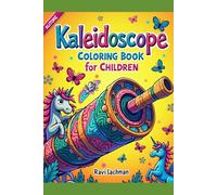 Kaleidoscope coloring book for children