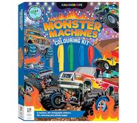 Kaleidoscope Colouring Kit Monster Trucks