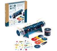 DJECO- DIY Caleidoscopio para montar Inmersión espacial Forme e Colori, Bianco, S, DJ07922