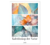 Kaleidoskop der Natur (Wandkalender 2026 DIN A3 hoch), CALVENDO Monatskalender: Entdecken Sie die faszinierende Schönheit von Künstlerischen Blättern, ... zeigen, lebendig und dennoch sanft gedämpft.