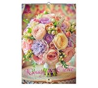 Kalendarz 2026 A3 Ścienny Jednostronny Kwiaty Polski Kalendarz 2026 Organizer Terminarz Datownik