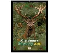 Kalendarz 2026 A3 Ścienny Mieszkańcy Puszczy Polski Kalendarz 2026 Organizer Terminarz Datownik
