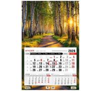 Kalendarz 2026 jednodzielny 3XL Las KTJ3 V20
