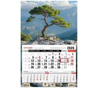 Kalendarz 2026 jednodzielny Bonsai KTJ1 V45