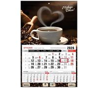 Kalendarz 2026 jednodzielny Kawa KTJ1 V40