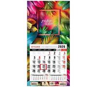 Kalendarz 2026 Jednodzielny mini z magnesem Glamour KTJ-2 V35