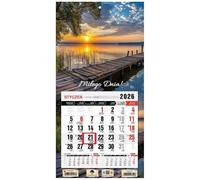 Kalendarz 2026 Jednodzielny mini z magnesem Mazury KTJ-2 V42