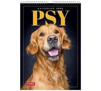 Kalendarz 2026 ścienny A3 Psy