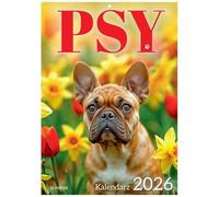 Kalendarz 2026 ścienny A4 Psy