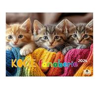 Kalendarz 2026 ścienny albumowy Kocie Fanaberie KSA V2