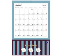 Kalendarz 2026 Ścienny Z Kieszonką 28X40 Tutto Polski Kalendarz 2026 Organizer Terminarz Datownik