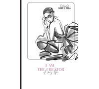 Kalender 2025/2026 I AM THE CREATOR OF MY LIFE, FASHION/MODE, 18 Monats-Planer, Wochenkalender, Alchemie Journal, Blumen und Mode/Fashion Ausmalbuch, Affirmationen