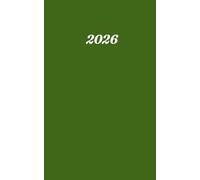 Kalender 2026: buchkalender a6 1 tag eine seite - Tag mit Zeiteinteilung | 365 Tage | Terminkalender | Office Planer | Kalenderbuch