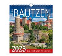 Kalender Bautzen 2026 - Die schönsten Ansichten: Wandkalender Bautzen 2026 / 22,5 x 25 cm