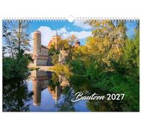 Kalender Bautzen 2027: | 45 x 30 cm | weißes Kalendarium