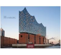 Kalender Hamburg 2026 35x50cm - in 12 ausdrucksstarken Bildern - maritime Atmosphäre, Skyline und norddeutsche Eleganz