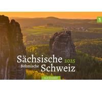Kalender Sächsische & Böhmische Schweiz 2025: Wandkalender 45 x 30 cm