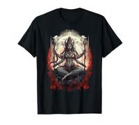 Kali Dea della Morte, Tempo e Doomsday Hindu Yoga Women Maglietta