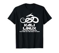 Kali Linux con drago e slogan Maglietta