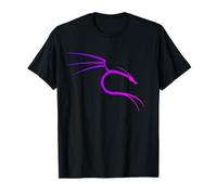Kali Linux Hacker Dragon Design Maglietta