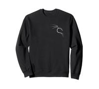 Kali Linux Lover, Maglietta Bianca con Logo Vintage con Drago, Idea Regalo Felpa