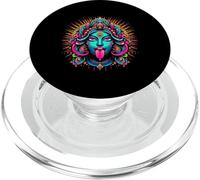 Kali Ma Dea indù Della Morte Madre Indù Guerriero Feroce PopSockets PopGrip per MagSafe