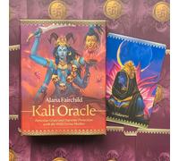 Kali Oracle Ferocious Grace And Supreme Protection Cards Deck Blue Angel Nuovo
