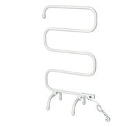 KALIA Kitchen Move BAT-102 Porta Asciugamani Elettrico, Alluminio, Bianco, 95x50xH31 cm