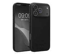 kalibri Custodia in pelle compatibile con Apple iPhone 17 Pro Max - Custodia Back Cover protettiva Case posteriore