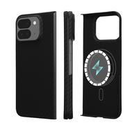 kalibri Custodia per Google Pixel 9 PRO Fold Case - Cover Magnetica Rigida Ultrasottile in Fibra Aramidica - Custodia Smartphone Compatibile con MagSafe - Nero