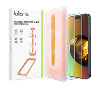 kalibri Protezione Schermo Compatibile con iPhone 15 Pro Max - Pellicola Protettiva Vetro Temperato - Vetrino Salva Display Touch con Applicatore