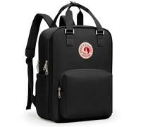 KALIDI Zaino/Borsa da giorno Zaino per ragazze e ragazzi & bambini Donne Uomini Zaino per la scuola con scomparto per laptop per notebook da 15 pollici, U-nero., 15 pollici, Rucksack