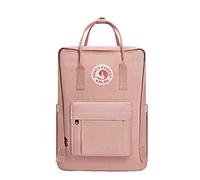 KALIDI Zaino casual per computer portatile, 38,1 cm, classico, da campeggio, viaggi, all'aperto, quadrato, università, escursionismo, palestra, rosa